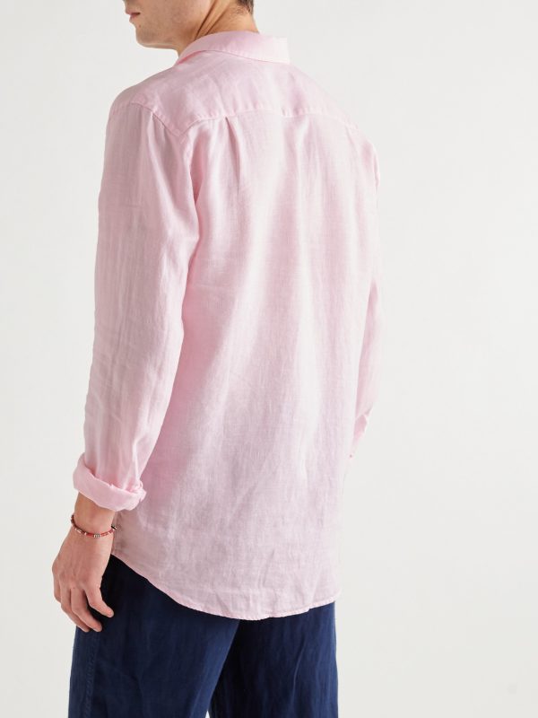 Caroubis Linen Shirt - BK Caroubis Linen Shirt - BK