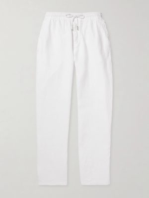 Pacha Wide-Leg Linen Drawstring Trousers Pacha Wide-Leg Linen Drawstring Trousers