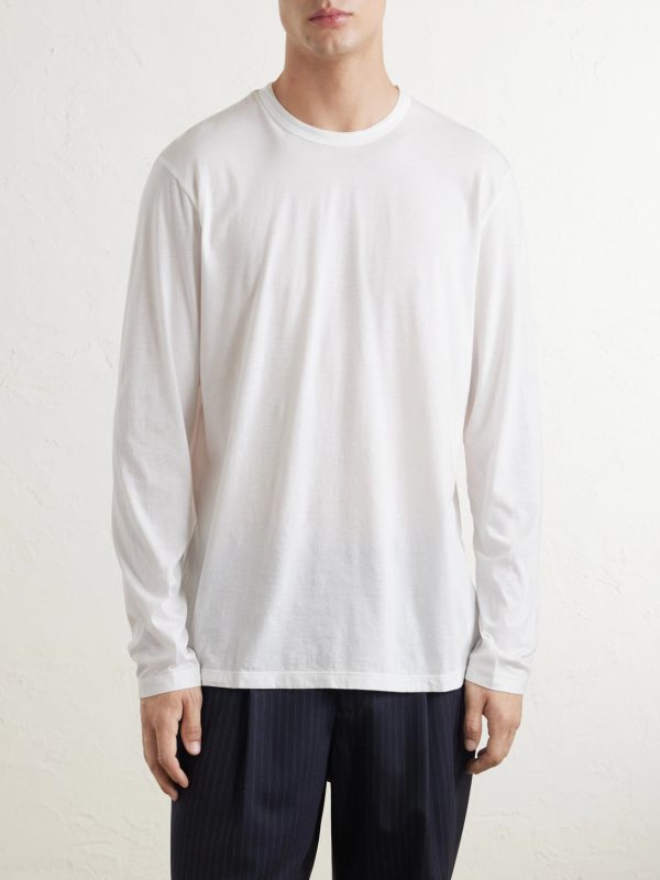 Lotus Slim-Fit Cotton-Jersey T-Shirt - FR Lotus Slim-Fit Cotton-Jersey T-Shirt - FR