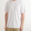 Luxe Lotus Slim-Fit Cotton-Jersey T-Shirt - FR Luxe Lotus Slim-Fit Cotton-Jersey T-Shirt - FR