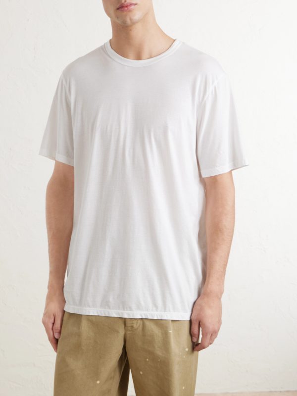 Luxe Lotus Slim-Fit Cotton-Jersey T-Shirt - FR Luxe Lotus Slim-Fit Cotton-Jersey T-Shirt - FR