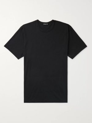 Luxe Lotus Slim-Fit Cotton-Jersey T-Shirt Luxe Lotus Slim-Fit Cotton-Jersey T-Shirt