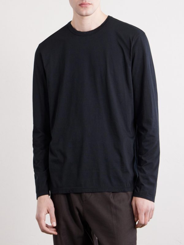 Lotus Slim-Fit Cotton-Jersey T-Shirt - FR Lotus Slim-Fit Cotton-Jersey T-Shirt - FR