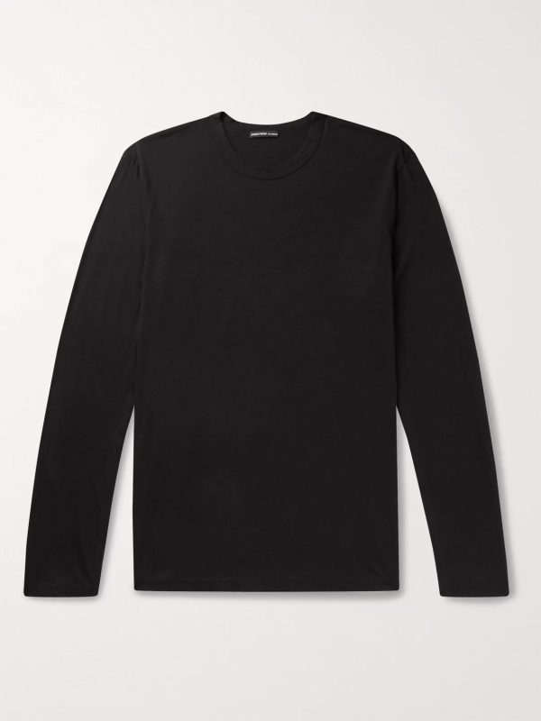 Lotus Slim-Fit Cotton-Jersey T-Shirt Lotus Slim-Fit Cotton-Jersey T-Shirt