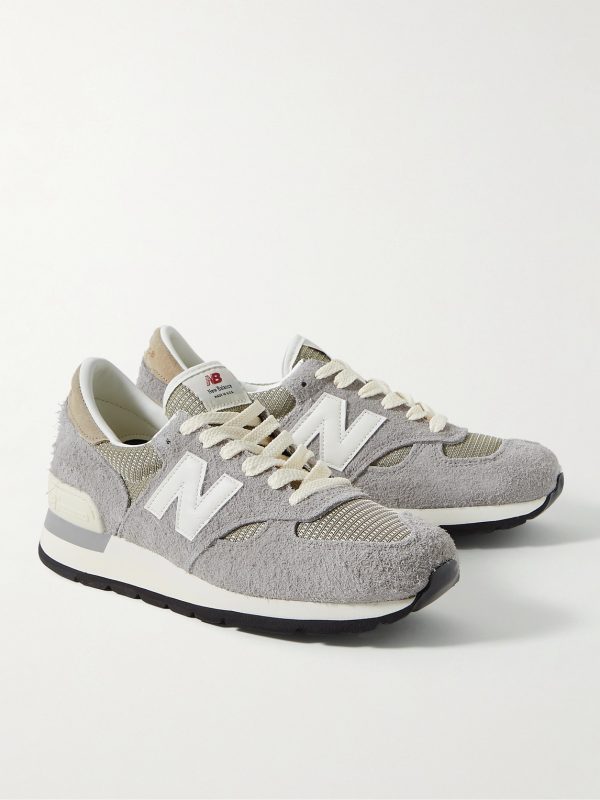 M990v1 Suede and Mesh Sneakers - FR M990v1 Suede and Mesh Sneakers - FR