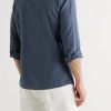 Herringbone Cotton Shirt - BK Herringbone Cotton Shirt - BK