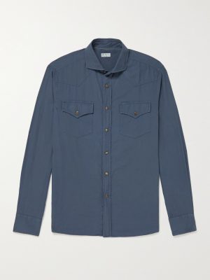 Herringbone Cotton Shirt