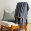 Logo-Embroidered Fringed Wool Blanket - OU Logo-Embroidered Fringed Wool Blanket - OU