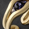 Trillion 18-Karat Gold Iolite Ring - CU Trillion 18-Karat Gold Iolite Ring - CU