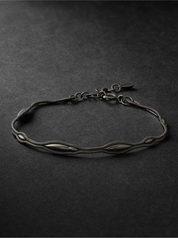 Fluid Rhodium-Plated Bracelet Fluid Rhodium-Plated Bracelet