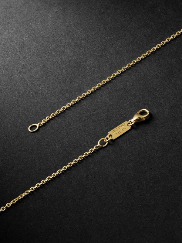18-Karat Gold, Sapphire and Diamond Pendant Necklace - BK 18-Karat Gold, Sapphire and Diamond Pendant Necklace - BK