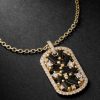 18-Karat Gold, Sapphire and Diamond Pendant Necklace - CU 18-Karat Gold, Sapphire and Diamond Pendant Necklace - CU