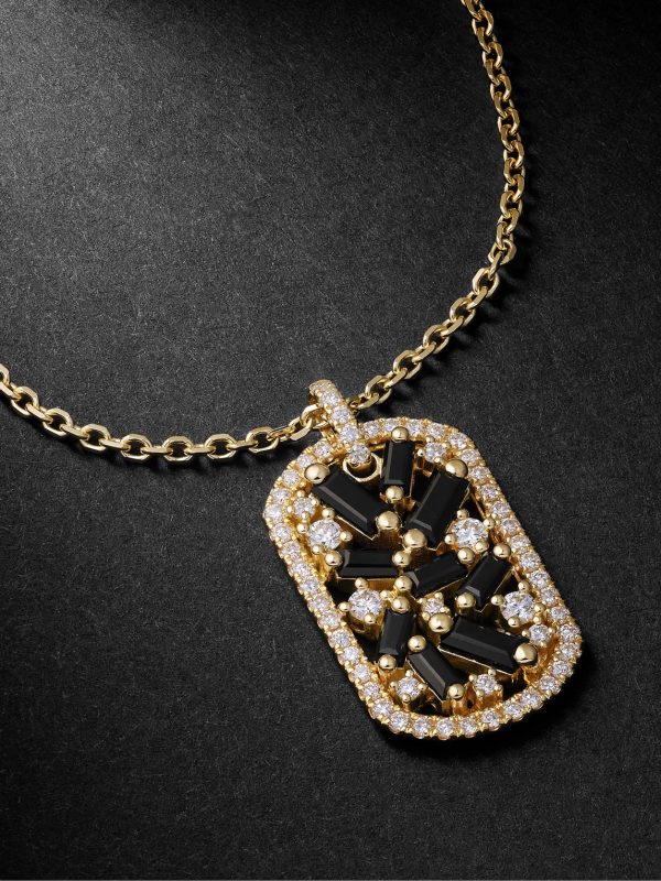 18-Karat Gold, Sapphire and Diamond Pendant Necklace - CU 18-Karat Gold, Sapphire and Diamond Pendant Necklace - CU