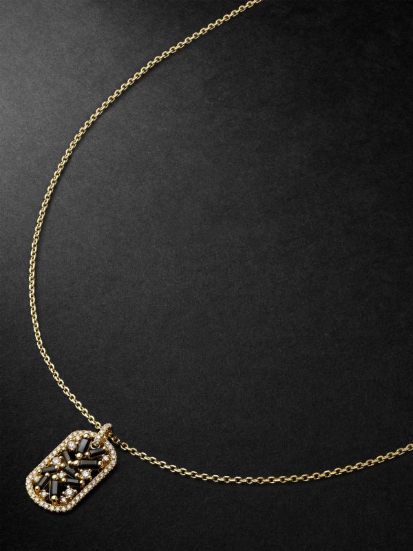 18-Karat Gold, Sapphire and Diamond Pendant Necklace 18-Karat Gold, Sapphire and Diamond Pendant Necklace