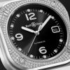 BR 05 Automatic 40mm Stainless Steel and Diamond Watch, Ref. No. BR05A-BL-STFLD/SST - CU BR 05 Automatic 40mm Stainless Steel and Diamond Watch, Ref. No. BR05A-BL-STFLD/SST - CU