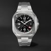 BR 05 Automatic GMT 41mm Stainless Steel Watch, Ref. No. BR05G-BL-ST/SST