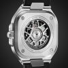 BR 05 Automatic GMT 41mm Stainless Steel and Rubber Watch, Ref. No. BR05G-BL-ST/SRB - BK BR 05 Automatic GMT 41mm Stainless Steel and Rubber Watch, Ref. No. BR05G-BL-ST/SRB - BK