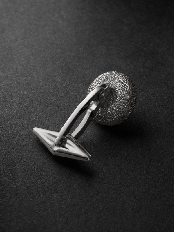 Florentine Finish Blackened Gold Cufflinks - BK Florentine Finish Blackened Gold Cufflinks - BK