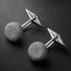 Florentine Finish Blackened Gold Cufflinks Florentine Finish Blackened Gold Cufflinks