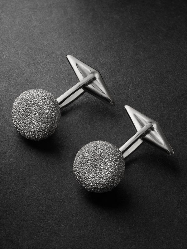 Florentine Finish Blackened Gold Cufflinks Florentine Finish Blackened Gold Cufflinks