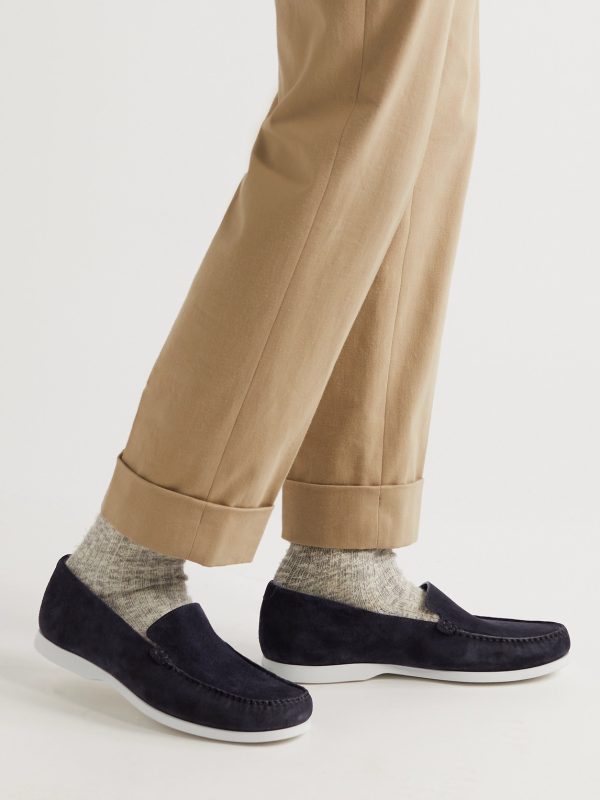 Monaco Suede Loafers - E1