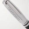 Brescia Resin and Palladium-Plated Ballpoint Pen - BK