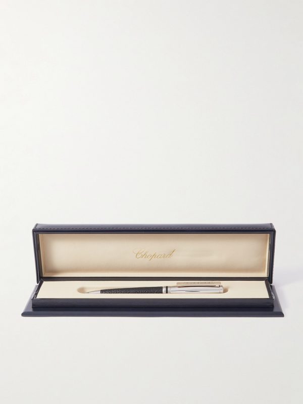 Brescia Resin and Palladium-Plated Ballpoint Pen - FR