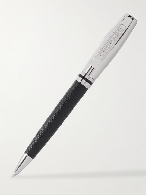 Brescia Resin and Palladium-Plated Ballpoint Pen