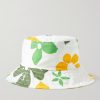 Rodman Riley Printed Cotton-Twill Bucket Hat - BK
