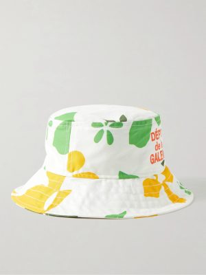 Rodman Riley Printed Cotton-Twill Bucket Hat