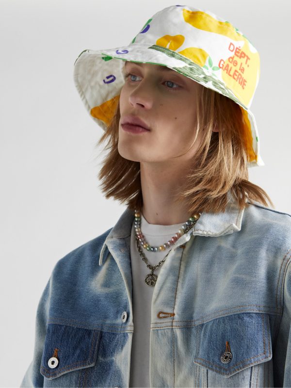 Rodman Riley Printed Cotton-Twill Bucket Hat - OU
