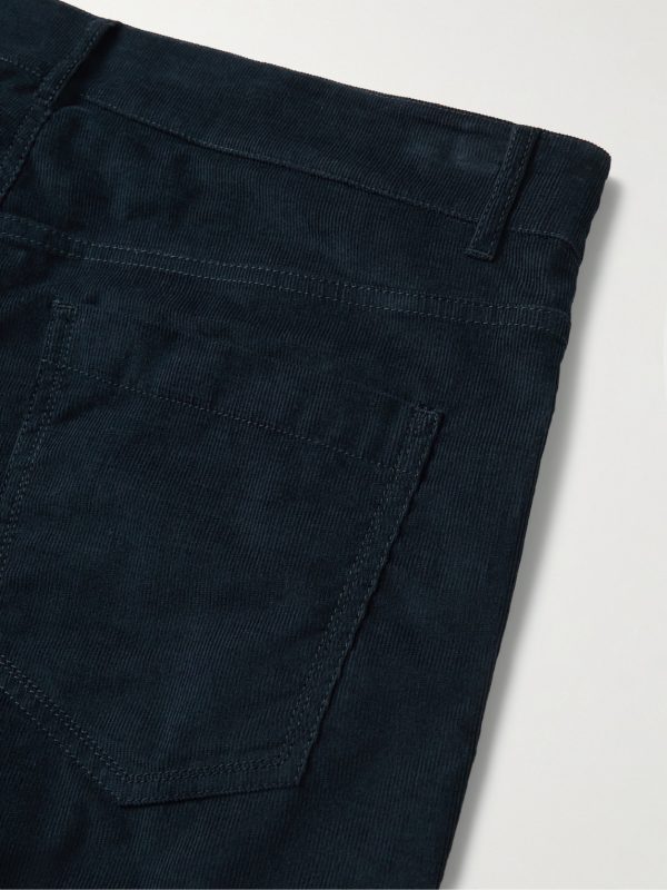Austin Straight-Leg Cotton-Corduroy Trousers - CU