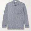 Silas Striped Cotton Overshirt Silas Striped Cotton Overshirt