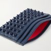 Studded Full-Grain Leather Cardholder - E1 Studded Full-Grain Leather Cardholder - E1