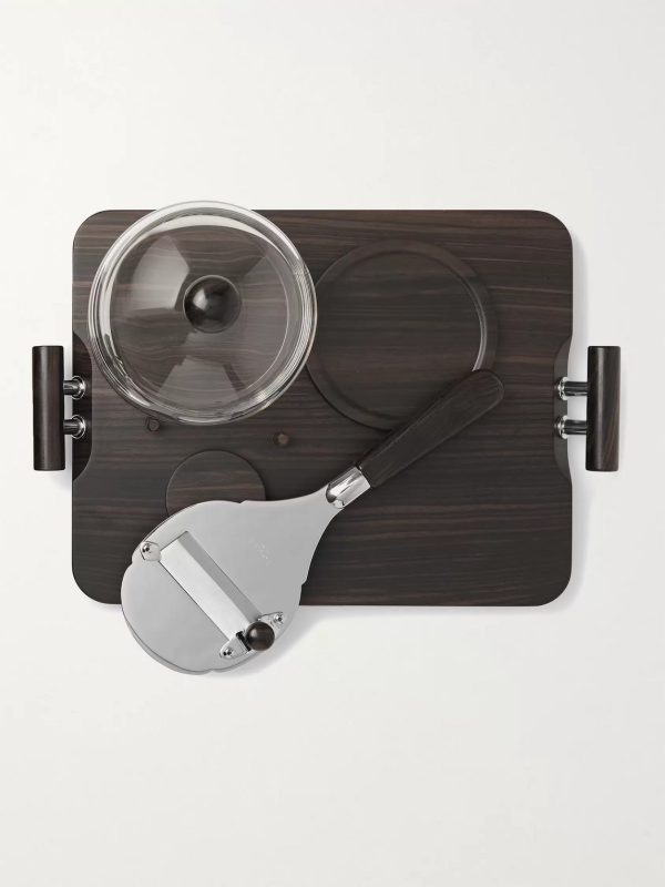 Ebony and Stainless Steel Truffle Shaver Set - E1 Ebony and Stainless Steel Truffle Shaver Set - E1