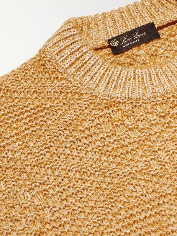 Slim-Fit Cable-Knit Silk and Cashmere-Blend Sweater - CU Slim-Fit Cable-Knit Silk and Cashmere-Blend Sweater - CU