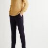 Slim-Fit Cable-Knit Silk and Cashmere-Blend Sweater - OU Slim-Fit Cable-Knit Silk and Cashmere-Blend Sweater - OU