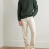 Ribbed Mélange Cashmere Sweater - OU Ribbed Mélange Cashmere Sweater - OU