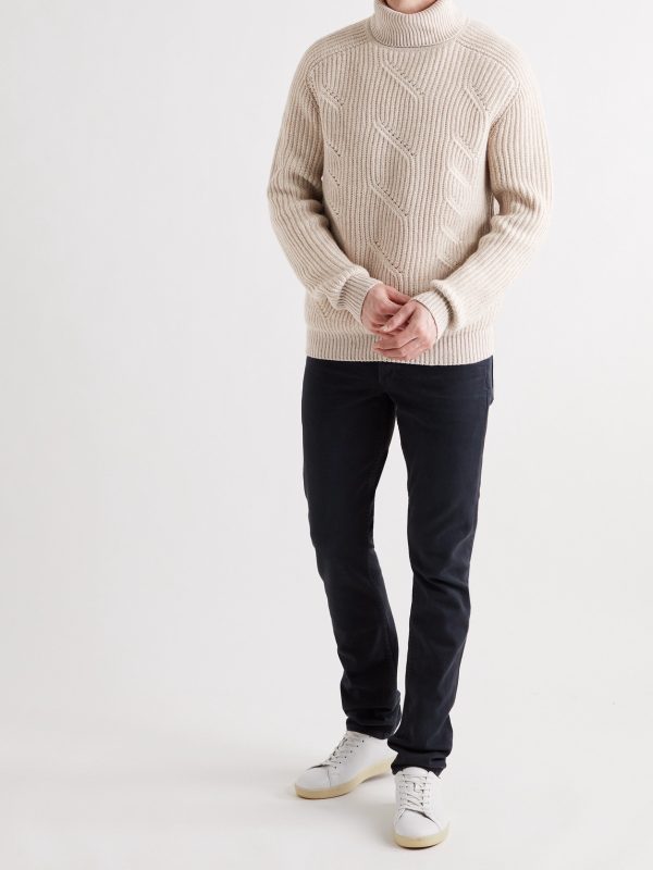 Cashmere Rollneck Sweater - OU Cashmere Rollneck Sweater - OU