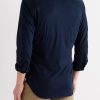 Slim-Fit Cotton-Jersey Shirt - BK Slim-Fit Cotton-Jersey Shirt - BK