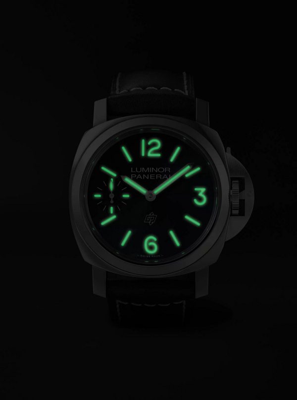 Luminor Blu Mare Hand-Wound 44mm Stainless Steel and Leather Watch, Ref. No. PAM01085 - E5 Luminor Blu Mare Hand-Wound 44mm Stainless Steel and Leather Watch, Ref. No. PAM01085 - E5