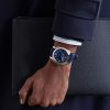 Luminor Blu Mare Hand-Wound 44mm Stainless Steel and Leather Watch, Ref. No. PAM01085 - OU Luminor Blu Mare Hand-Wound 44mm Stainless Steel and Leather Watch, Ref. No. PAM01085 - OU