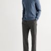 Slim-Fit Cable-Knit Baby Cashmere Sweater - OU
