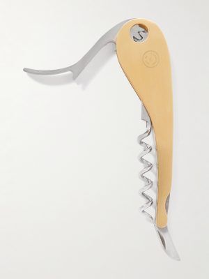 Soft Machine Gold-Tone and Stainless Steel Corkscrew