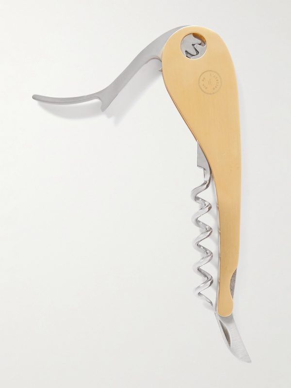 Soft Machine Gold-Tone and Stainless Steel Corkscrew Soft Machine Gold-Tone and Stainless Steel Corkscrew