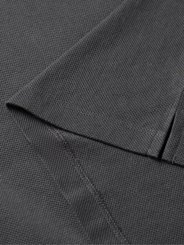 Riviera Slim-Fit Cotton-Mesh Polo Shirt - E1 Riviera Slim-Fit Cotton-Mesh Polo Shirt - E1