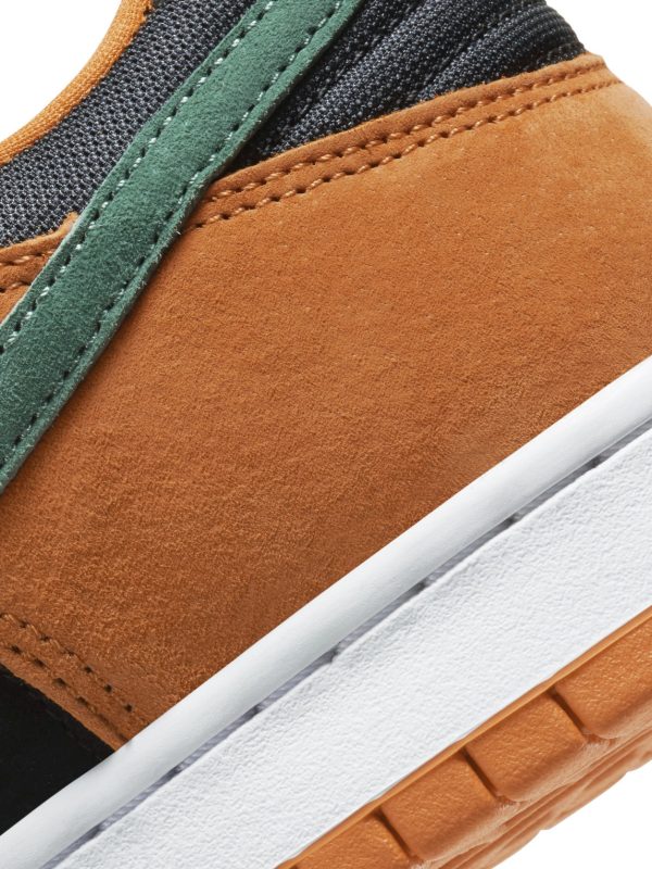 Dunk Low Mesh-Trimmed Suede Sneakers - OU