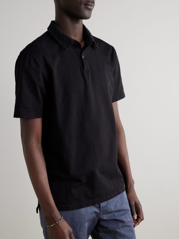 Slim-Fit Supima Cotton-Jersey Polo Shirt - FR Slim-Fit Supima Cotton-Jersey Polo Shirt - FR