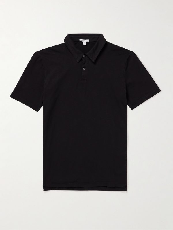 Slim-Fit Supima Cotton-Jersey Polo Shirt Slim-Fit Supima Cotton-Jersey Polo Shirt