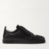 Louis Junior Spikes Cap-Toe Leather Sneakers Louis Junior Spikes Cap-Toe Leather Sneakers